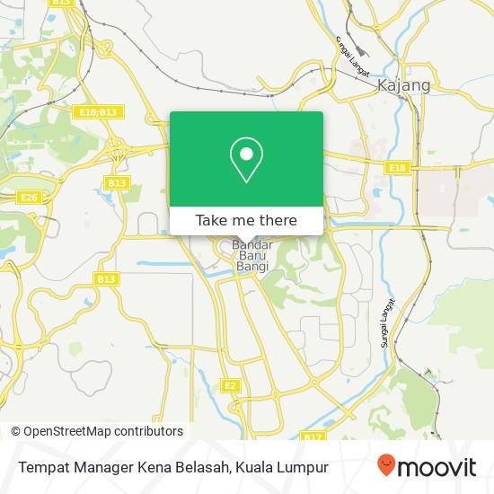 Peta Tempat Manager Kena Belasah