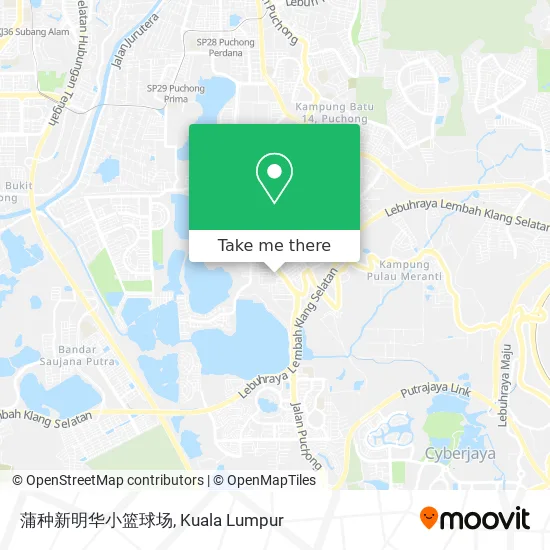蒲种新明华小篮球场 map