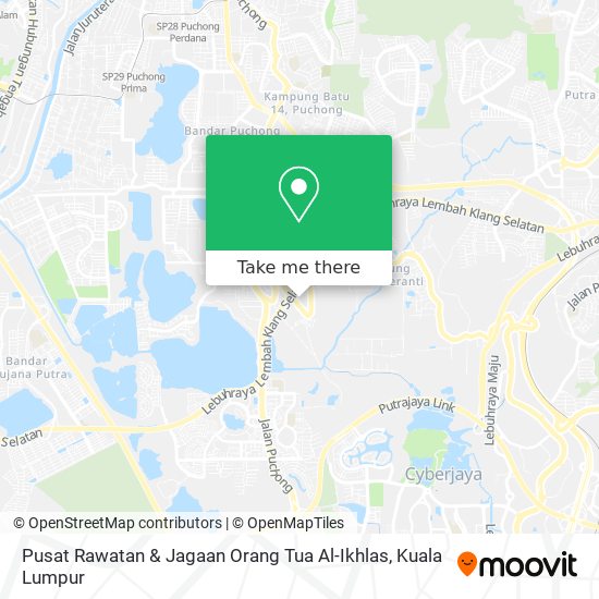 Pusat Rawatan & Jagaan Orang Tua Al-Ikhlas map