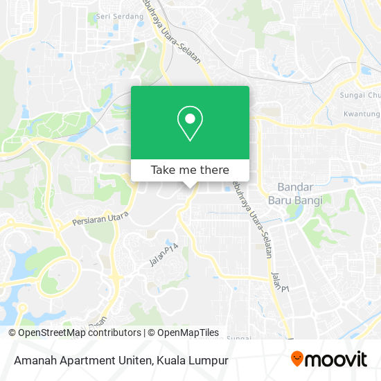 Peta Amanah Apartment Uniten