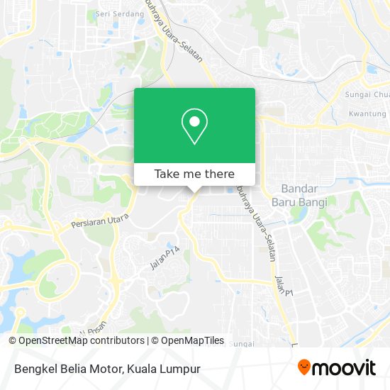 Bengkel Belia Motor map