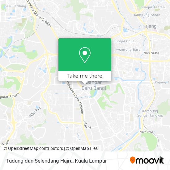 Tudung dan Selendang Hajra map