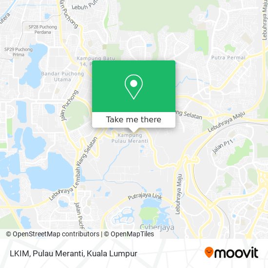 LKIM, Pulau Meranti map