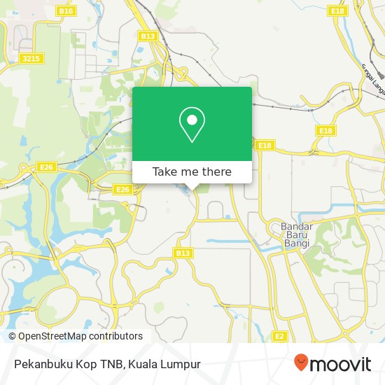 Pekanbuku Kop TNB map