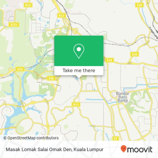 Masak Lomak Salai Omak Den map