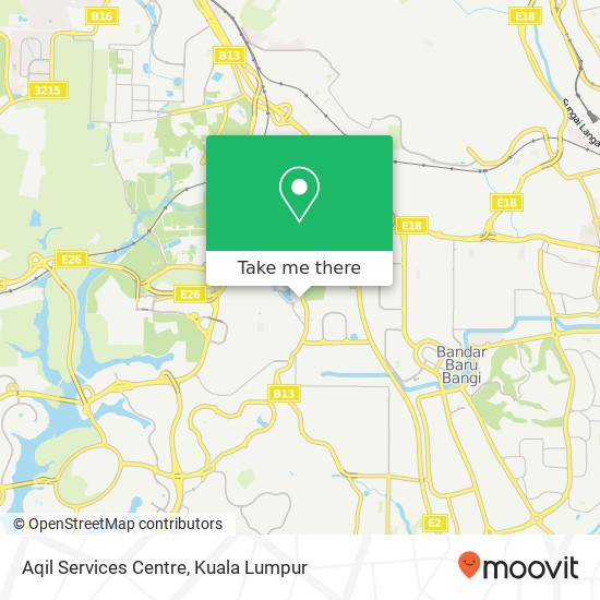 Aqil Services Centre map