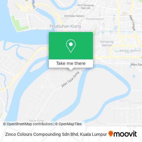 Zinco Colours Compounding Sdn Bhd map