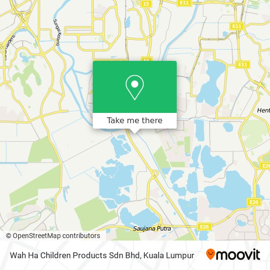 Wah Ha Children Products Sdn Bhd map