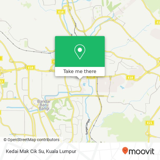 Kedai Mak Cik Su map