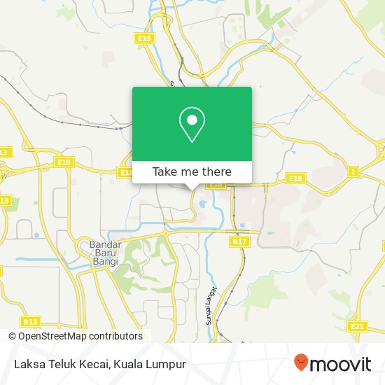 Laksa Teluk Kecai map