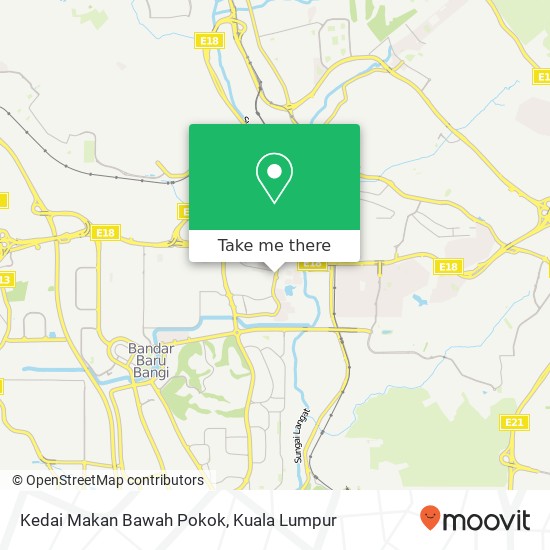 Kedai Makan Bawah Pokok map