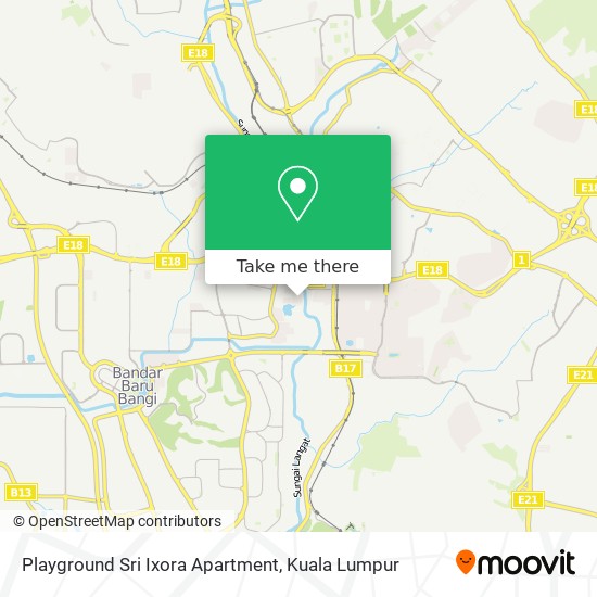 Playground Sri Ixora Apartment map