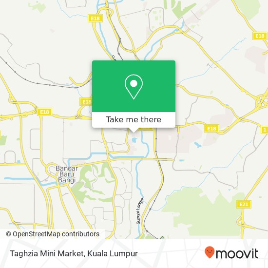 Taghzia Mini Market map