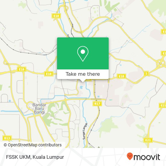 FSSK UKM map