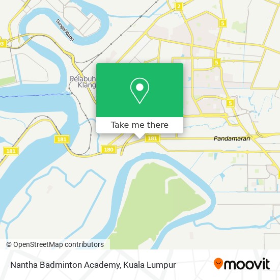 Nantha Badminton Academy map