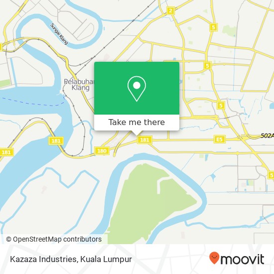 Kazaza Industries map
