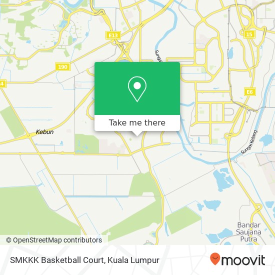Peta SMKKK Basketball Court