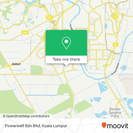 Powerwell Sdn Bhd map