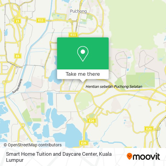 Smart Home Tuition and Daycare Center map