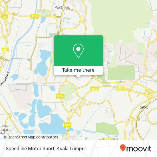 Speedline Motor Sport map