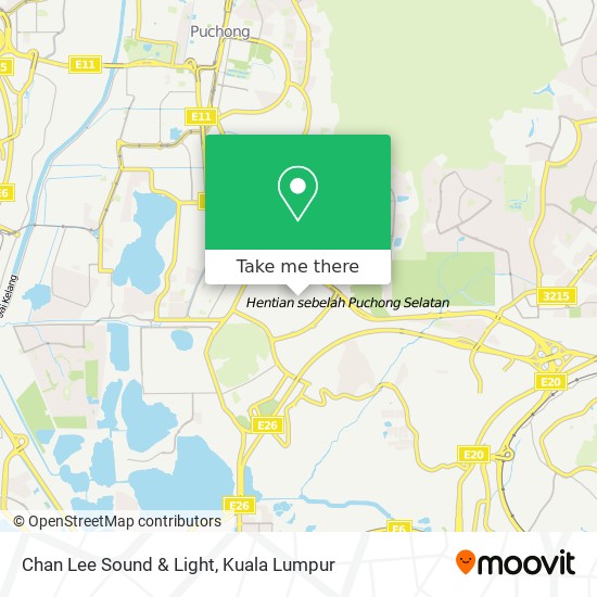 Chan Lee Sound & Light map