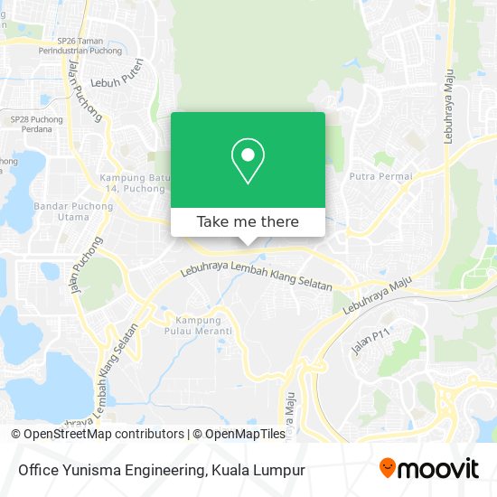 Office Yunisma Engineering map