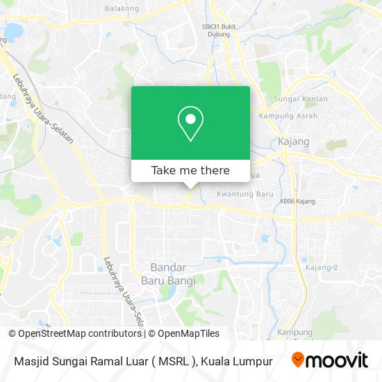 Masjid Sungai Ramal Luar ( MSRL ) map