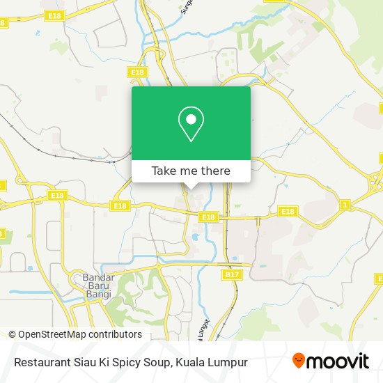 Restaurant Siau Ki Spicy Soup map