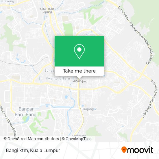 Bangi ktm map