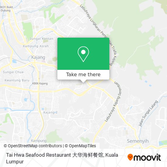 Tai Hwa Seafood Restaurant 大华海鲜餐馆 map