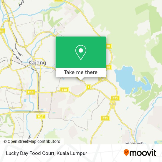 Lucky Day Food Court map