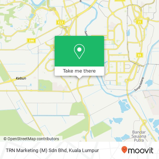 Peta TRN Marketing (M) Sdn Bhd