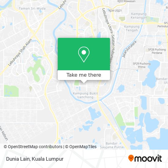 Dunia Lain map