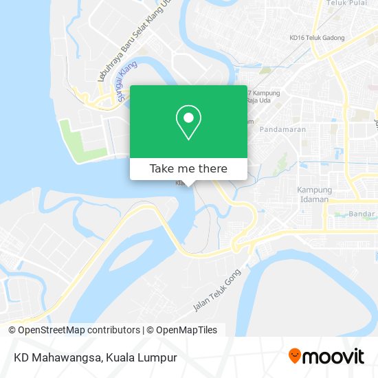 Peta KD Mahawangsa