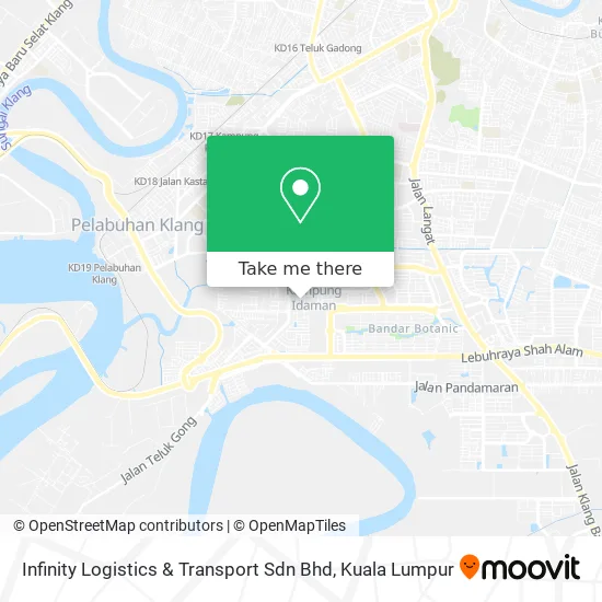Infinity Logistics & Transport Sdn Bhd map