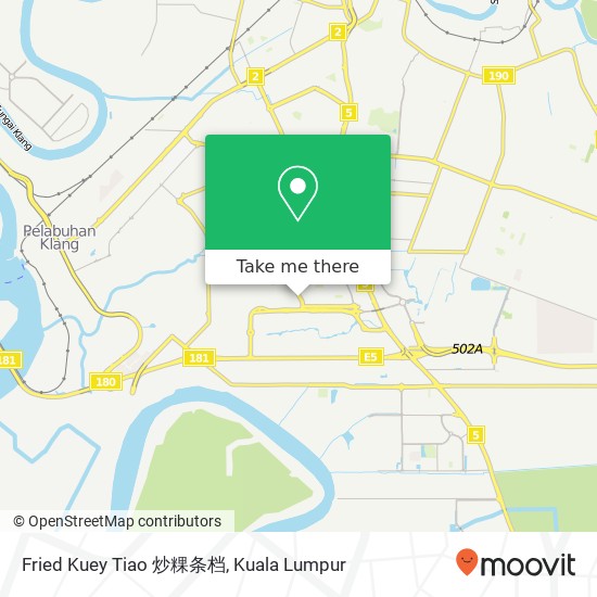 Fried Kuey Tiao 炒粿条档 map