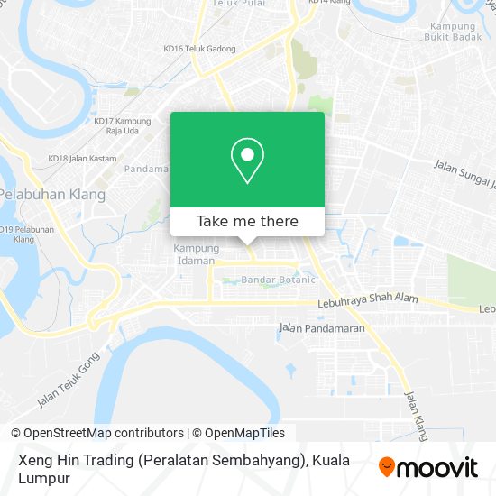 Xeng Hin Trading (Peralatan Sembahyang) map
