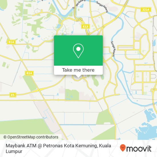 Maybank ATM @ Petronas Kota Kemuning map
