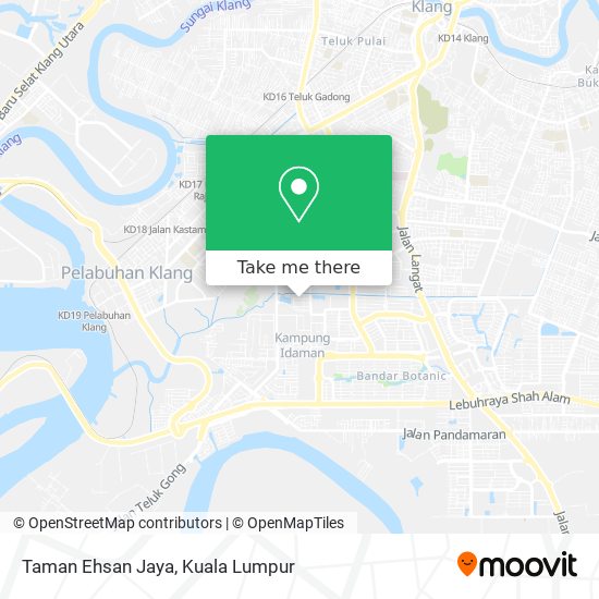 Taman Ehsan Jaya map