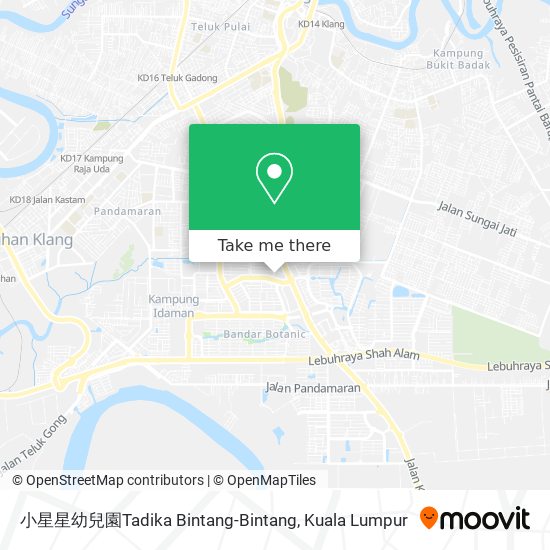 小星星幼兒園Tadika Bintang-Bintang map