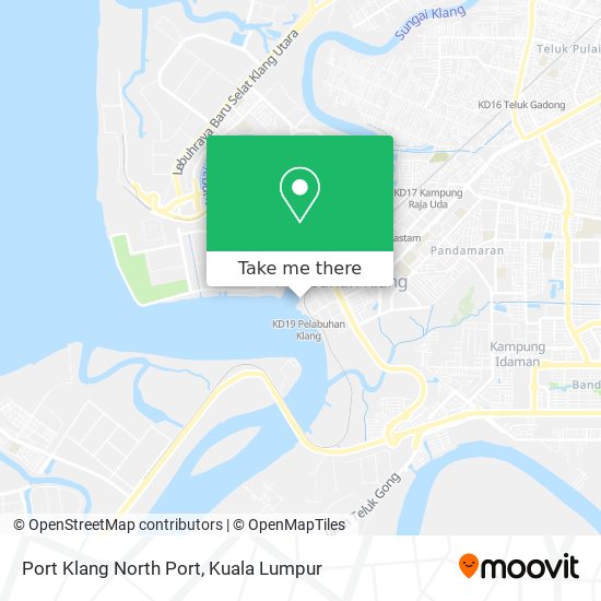 Peta Port Klang North Port