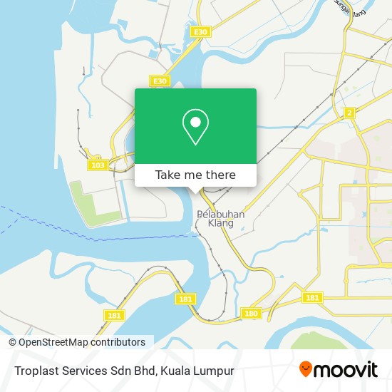 Troplast Services Sdn Bhd map