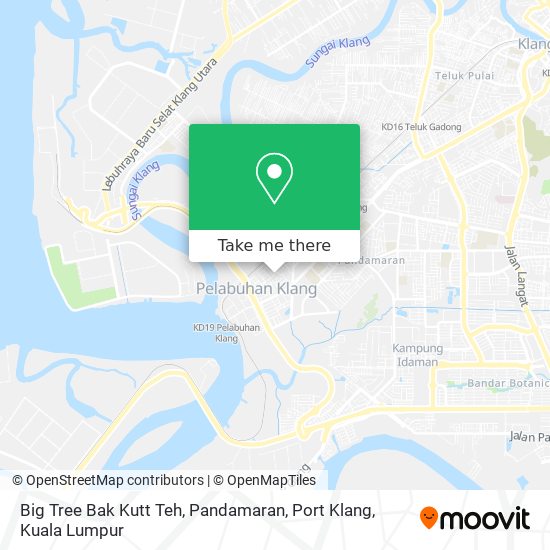 Big Tree Bak Kutt Teh, Pandamaran, Port Klang map