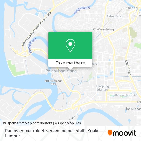Peta Raams corner (black screen mamak stall)