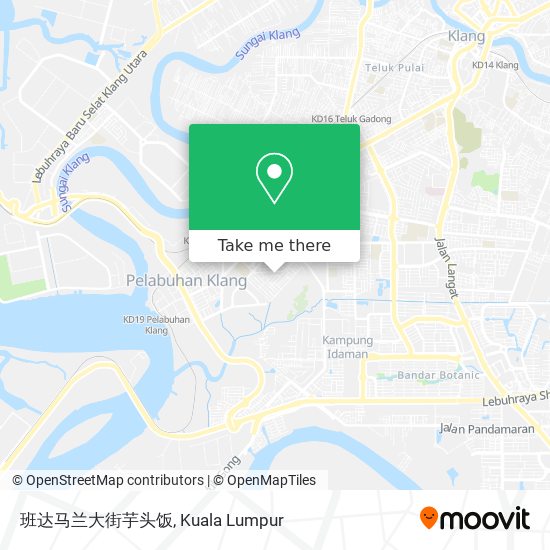 班达马兰大街芋头饭 map