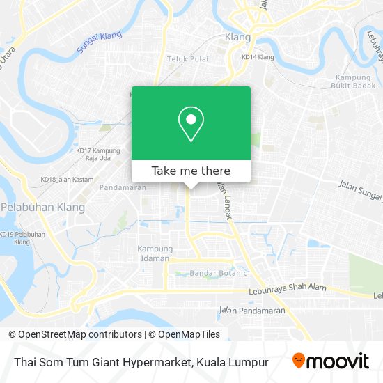 Thai Som Tum Giant Hypermarket map