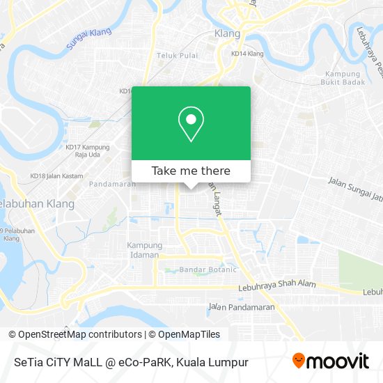 SeTia CiTY MaLL @ eCo-PaRK map