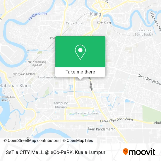 SeTia CiTY MaLL @ eCo-PaRK map