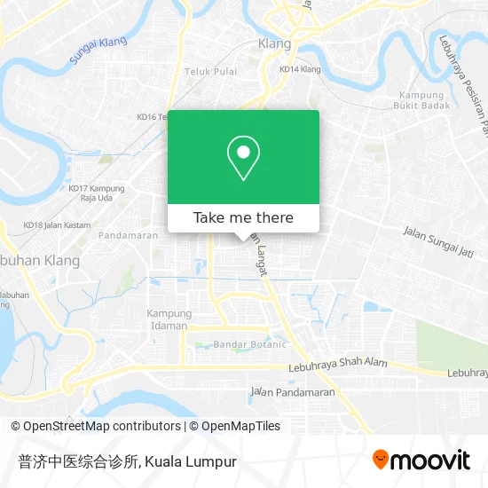 普济中医综合诊所 map
