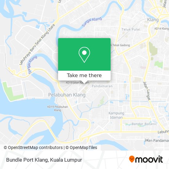 Bundle Port Klang map